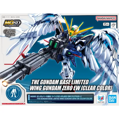 ガンダムベース限定ウイングガンダムゼロEWクリアカラー [MGSD 1/100