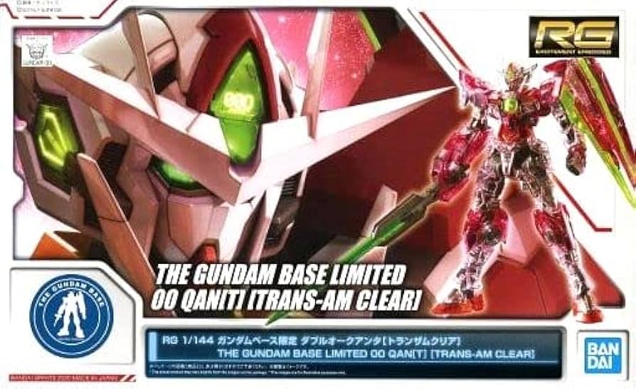 RG 1/144 GNT-0000 ダブルオークアンタ[トランザムクリアl