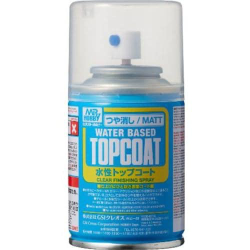 Mr.トップコート 水性トップコートスプレー つや消し (B503)