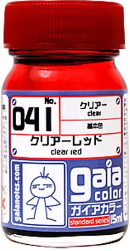 クリアーレッド