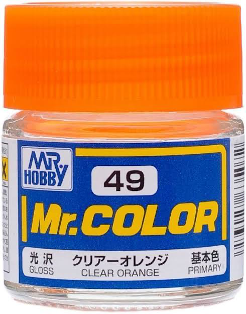 クリアーオレンジ