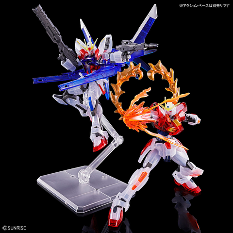 HG 1/144 ビルドストライクガンダム フルパッケージ&ビルドバーニングガンダムセット [クリアカラー]