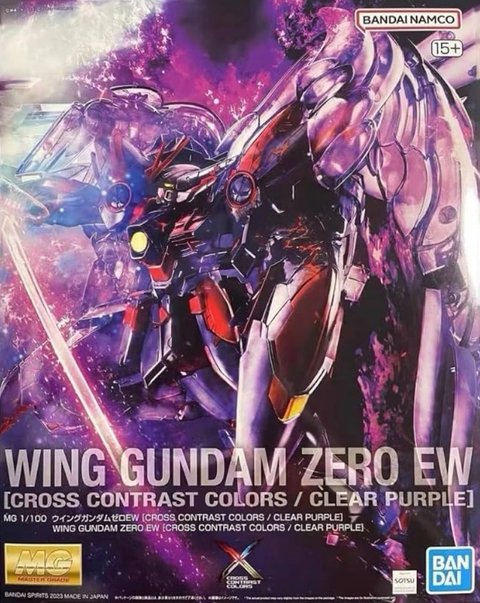 MG 1/100 ウイングガンダムゼロEW [CROSS CONTRAST COLORS / CLEAR PURPLE]