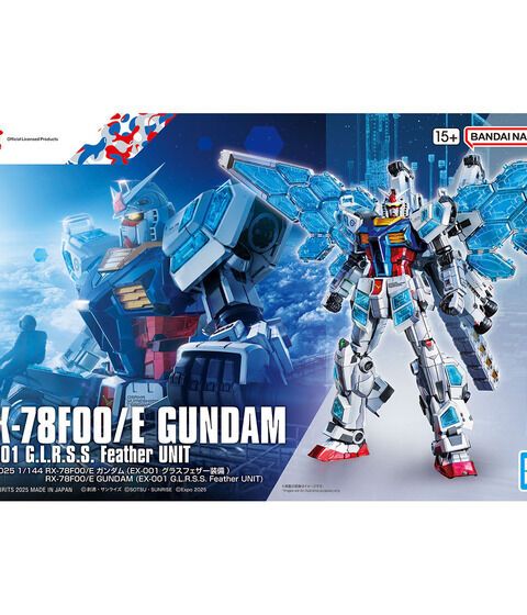 EXPO2025 1/144 RX-78F00/E ガンダム (EX-001 グラスフェザー装備)