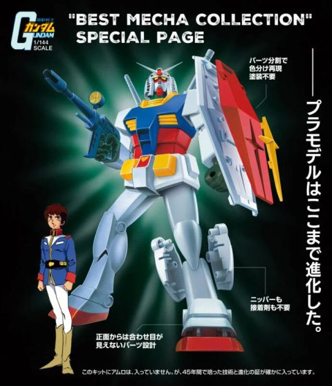 ベストメカコレクション 1/144 RX-78-2 ガンダム (REVIVAL Ver.)