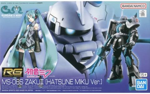 RG 1/144 MS-06S ザクII [初音ミクVer.]