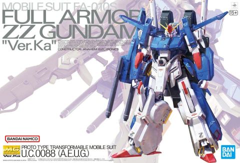 MG 1/100 フルアーマーZZガンダム Ver.Ka