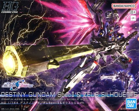 HG 1/144 デスティニーガンダムSpecII&ゼウスシルエット