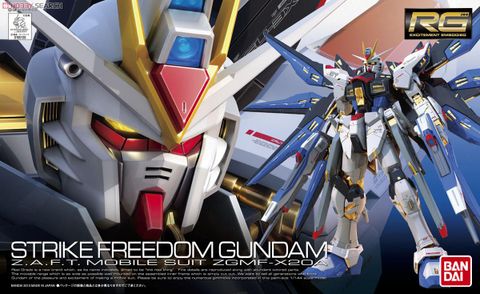 RG 1/144 ストライクフリーダムガンダム