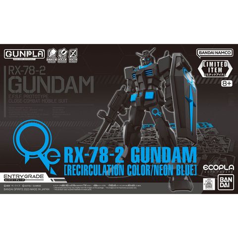 ENTRY GRADE 1/144 RX-78-2 ガンダム [リサーキュレーションカラー/ネオンブルー]