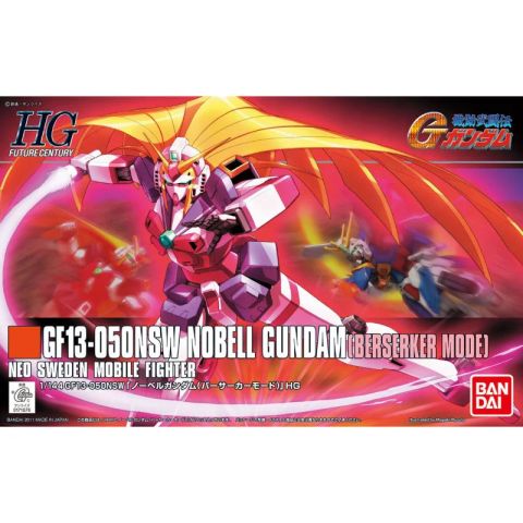 HGFC 1/144 ノーベルガンダム バーサーカーモード