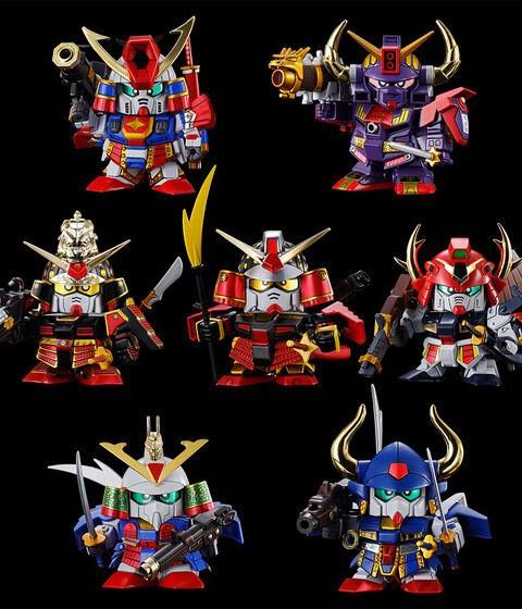  SDガンダムBB戦士 武者七人衆セット