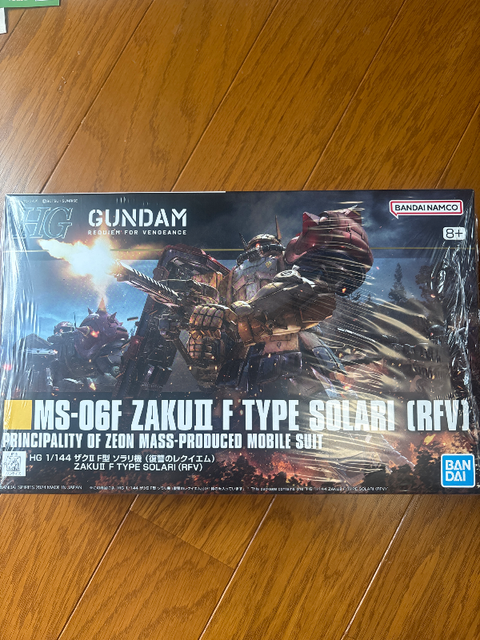 ＨＧ 1/144 ザクＩＩ Ｆ型 ソラリ機 (復讐のレクイエム)