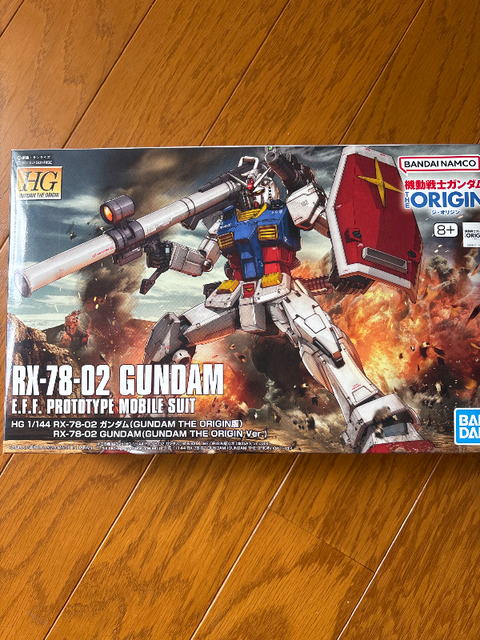 ＨＧ 1/144 RX-78-02 ガンダム（GUNDAM THE ORIGIN版