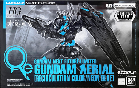 GUNDAM NEXT FUTURE限定 HG 1/144 ガンダムエアリアル [リサーキュレーションカラー/ネオンブルー]