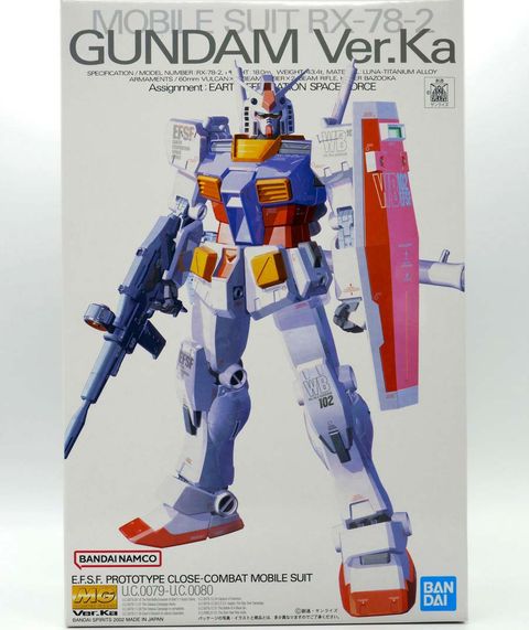 MG 1/100 RX-78-2 ガンダム Ver.Ka