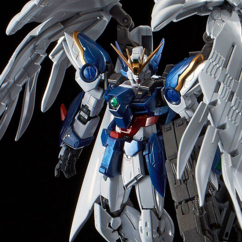 RG 1/144 ウイングガンダムゼロ EW & ドライツバーク[チタニウムフィニッシュ]